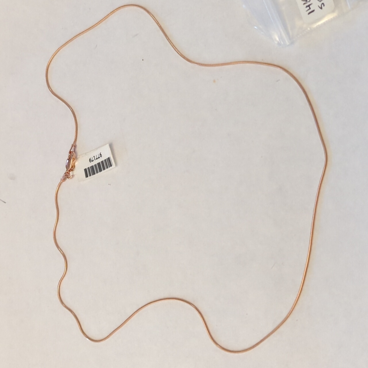 14k Rose Gold Over Sterling Silver Chain